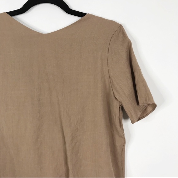 Tank Girl Made In Korea Twist Pleat Blouse Top XS - Picture 3 of 8